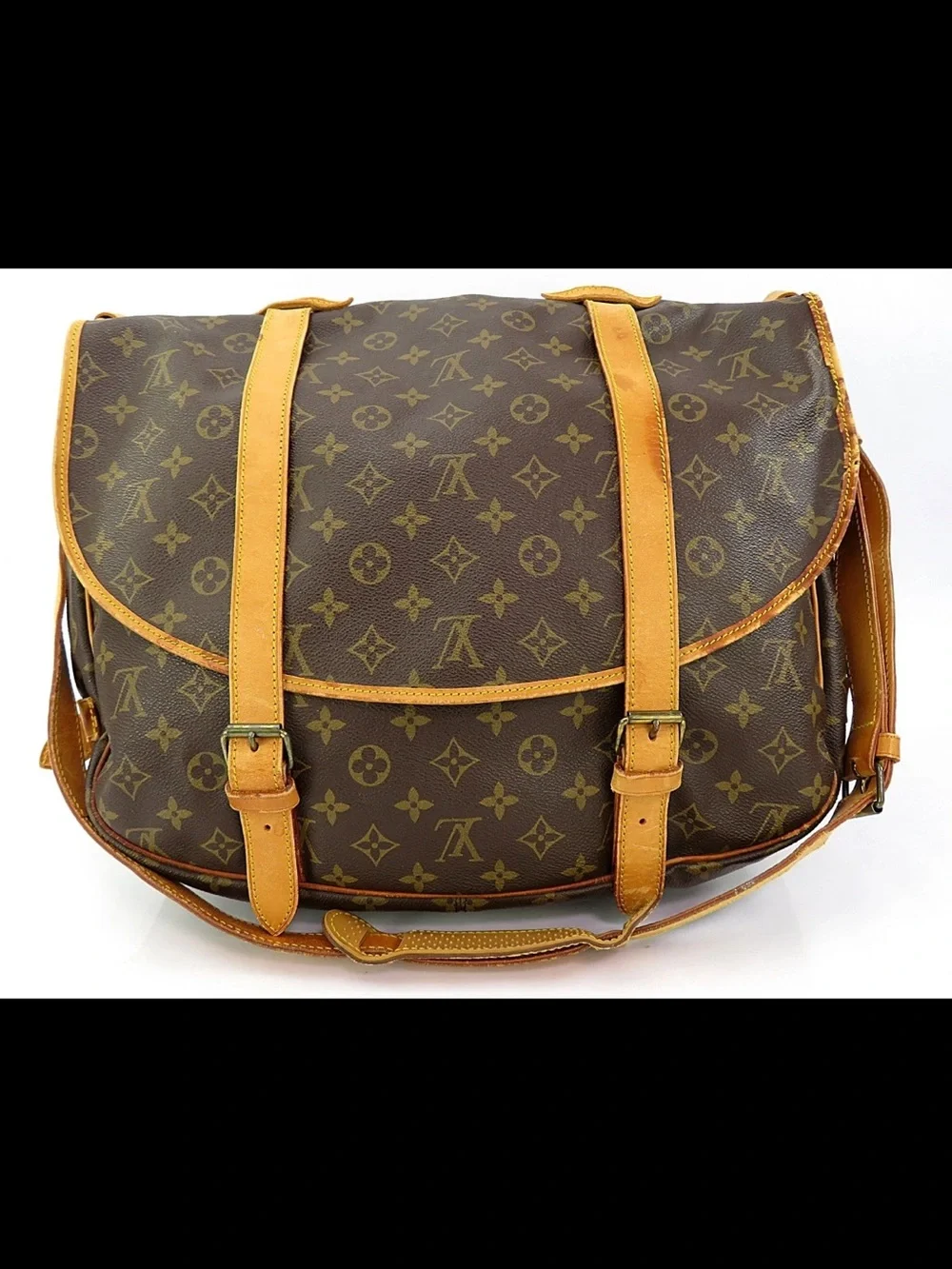 Louis Vuitton Brown Monogram Messenger Bag